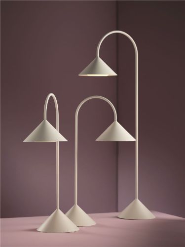 Frandsen Grasp Portable Table Lamp H: 47 cm - Matt White