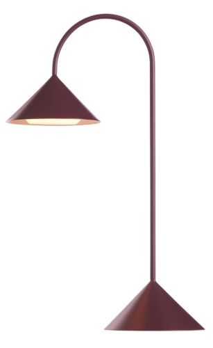 Frandsen Grasp Portable Table Lamp H: 47 cm - Matt Beetroot