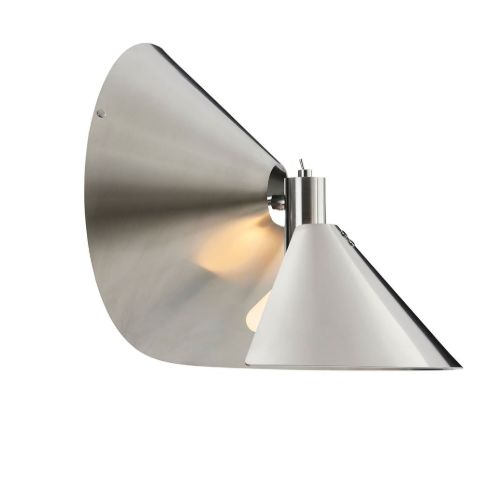 Frandsen Peel Wall Lamp H: 27,5 cm - Brushed Stainless Steel