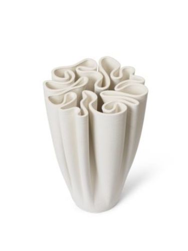 Ferm Living Dedali Vase H: 25,5 cm - Off-White 