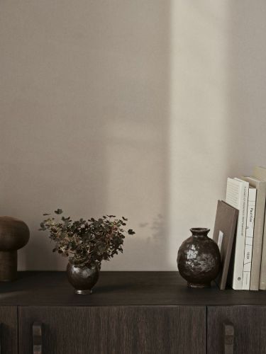 Ferm Living Doro Vase Medium H: 16 cm - Coffee