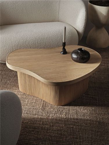 Ferm Living Isola Coffee Table H: 40 cm - Natural