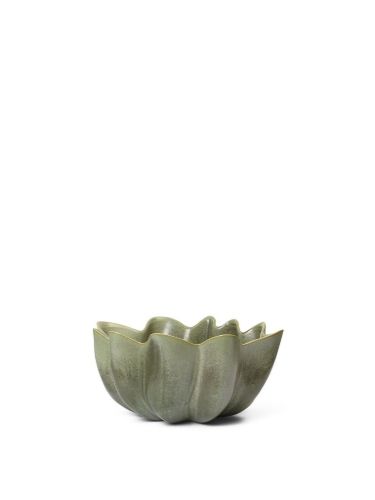 Ferm Living Nium Bowl Small Ø: 22 cm - Dark Sage