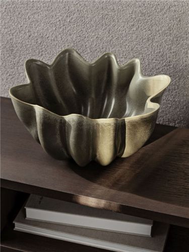 Ferm Living Nium Bowl Large Ø: 36 cm - Dark Sage