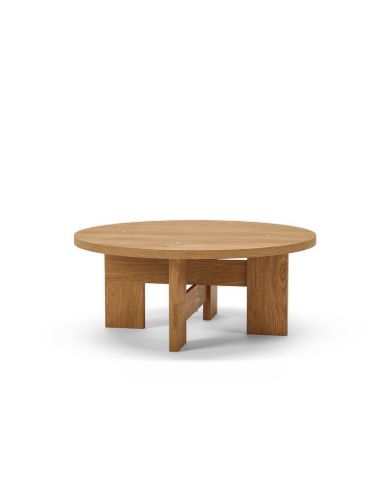 Thorup Copenhagen Mio Coffee Table Ø90 cm - Solid Oiled Oak