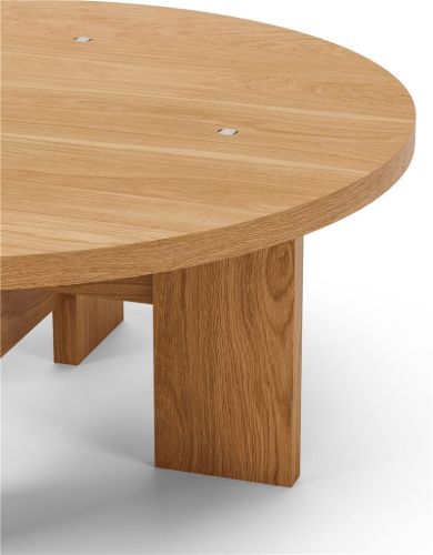 Thorup Copenhagen Mio Coffee Table Ø90 cm - Solid Oiled Oak