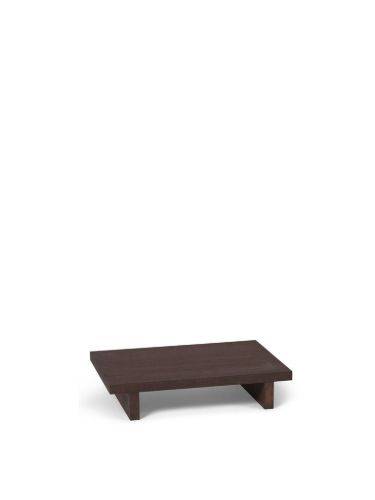 Ferm Living Kona Side Table 10x49 cm - Dark Stained Oak