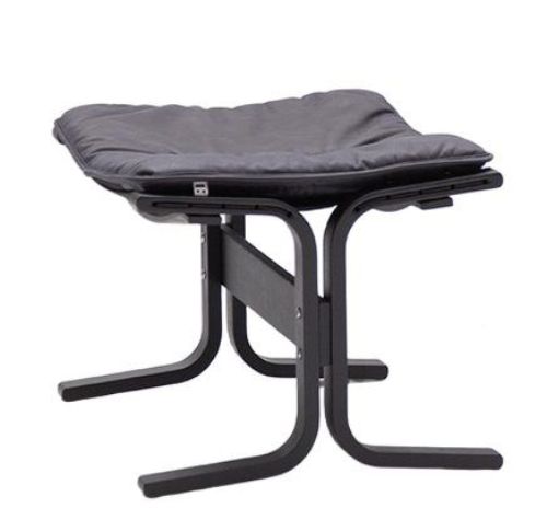 LK Hjelle Siesta Fiora Fodskammel - Black/Vintage Black Soft