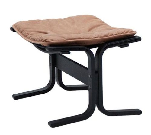 LK Hjelle Siesta Fiora Fodskammel - Black/Dunes Camel