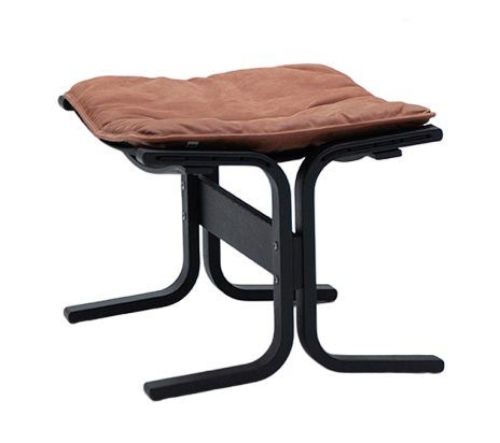 LK Hjelle Siesta Fiora Fodskammel - Black/Dunes Rust