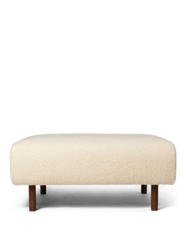 Ferm Living Dase Ottoman H: 41 cm - Nordic Bouclé/Off-White
