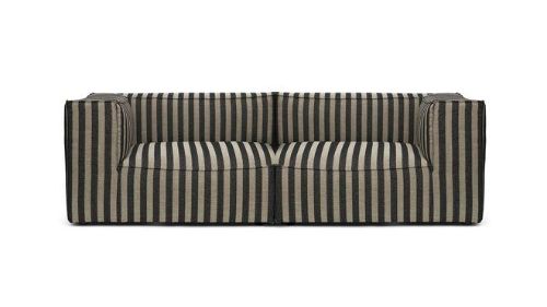 Ferm Living Catena L400 + RL401 Louisiana B: 276 cm - Sand/Black