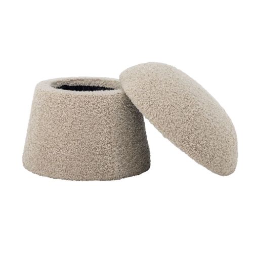 Bloomingville Bocca Puf H: 38 cm - Natur/Polyester