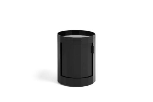 HAY Facet Skab Lav Inkl. Ben og Hjul H: 49 cm - Anthracite