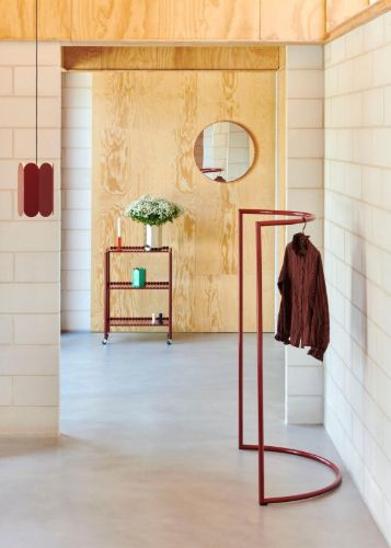 HAY Colour Rack C Shape - Maroon Red