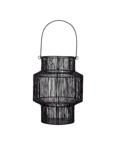 House Doctor Alive Lanterne H: 37 cm - Sort
