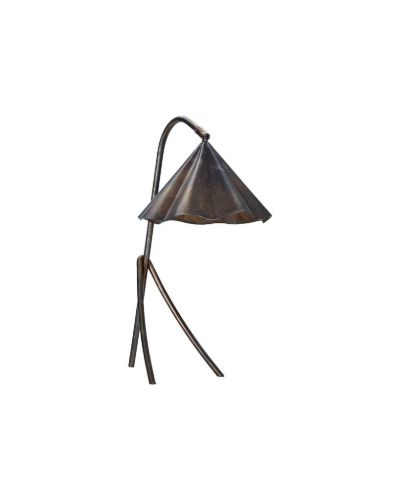 House Doctor Flola Bordlampe H: 50 cm - Antik Brun