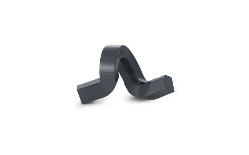 Normann Copenhagen Crooked One Lysestage H: 12,8 cm - Grå
