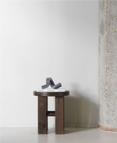 Normann Copenhagen Crooked One Lysestage H: 12,8 cm - Grå