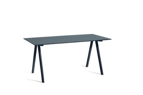 HAY CPH 10 2.0 Desk 160x80x74 cm - Deep Blue Lacquered Oak/Deep Blue
