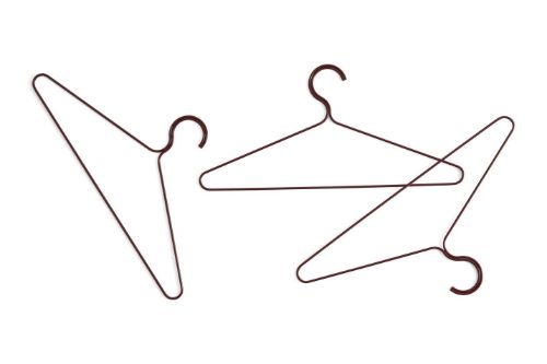 HAY Colour Hangers 3 stk - Maroon Red