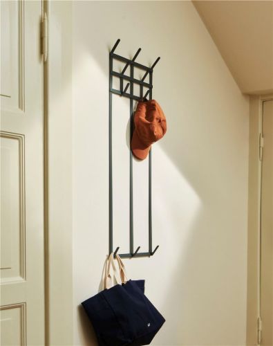 HAY Tape Coat Rack 100x33,5x5 cm - Charcoal