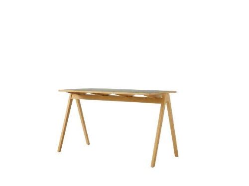 &Tradition Daystack RD2 Dining Table 122x61x71 cm - Beech/Fenix Verde Comodoro 0750