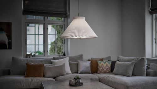 Le Klint 1 Mega Pendel Ø: 60 cm - Standard Skærm/Hvid