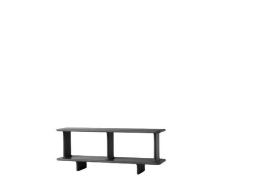 &Tradition Archivo JH43 Shelving H: 54 cm - Black Grey