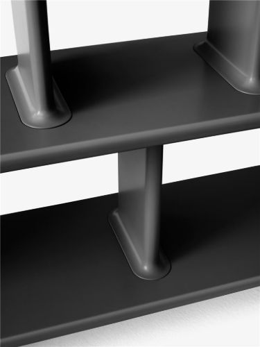 &Tradition Archivo JH45 Shelving H: 168 cm - Black Grey