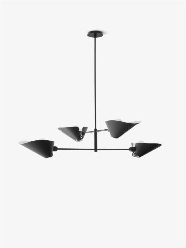 &Tradition Bonnet SC92 Chandelier H: 110 cm - Black