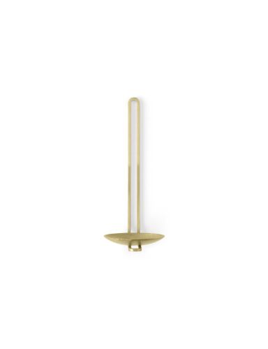 Audo Copenhagen Clip Tealight Candle Holder Wall H: 20 cm - Brass
