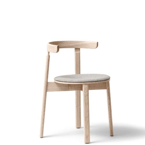 Form & Refine Lunar Chair - White Oak/Hallingdal 65 - 0227
