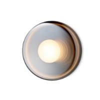 Billede af Design By Us Endless Wall Lamp Ø: 40 cm - Chrome Metal/Mirrored Glass