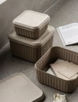 Billede af Blomus Redo boxes Set 2 Large 30,5x30,5 cm - Moulded Paper Pulp