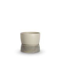 Billede af Ro Collection Two Tone Planter Small Ø: 16 cm - Dune Grey