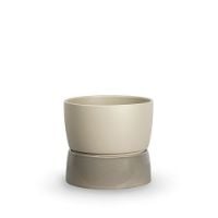 Billede af Ro Collection Two Tone Planter Large Ø: 20 cm - Dune Grey