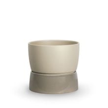 Billede af Ro Collection Two Tone Planter Floor Small Ø: 26 cm - Dune Grey