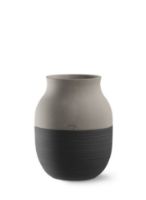 Billede af Kähler Omaggio Vase H: 20 cm - Antracitgrå