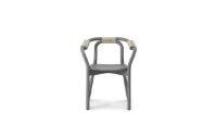 Billede af Normann Copenhagen Knot Chair H: 72 cm - Grey/Nature