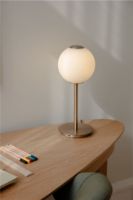 Billede af Umage Audrey Table Bordlampe H: 36,7 cm - Plated Brass/White