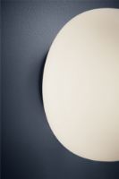 Billede af Frandsen Supernate Wall Lamp Ø: 28 cm - Opal White/Black