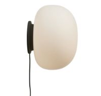 Billede af Frandsen Supernate Wall Lamp Ø: 38 cm - Opal White/Black