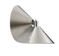Billede af Frandsen Peel Wall Lamp H: 27,5 cm - Brushed Stainless Steel