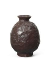 Billede af Ferm Living Doro Vase Medium H: 16 cm - Coffee