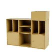 Billede af Montana QS Selection Spin III Reol Til Vinyler Med Ophængsbeslag 105x89,6x38 cm - 157 Cumin
