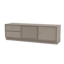 Billede af Montana QS Selection Octave VI Tv-Bord Med Sokkel 42,4x138x38 cm - 141 Truffle