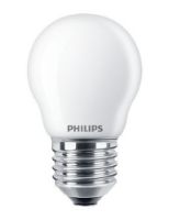 Billede af PHILIPS Kerte & Luster E27 LED Pære 4,3W (40W) - Varm Hvid