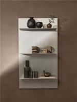 Billede af Ferm Living Lager Wall Shelf Triple H: 100 cm - Grey Aluminium