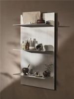 Billede af Ferm Living Lager Wall Shelf Triple H: 100 cm - Grey Aluminium